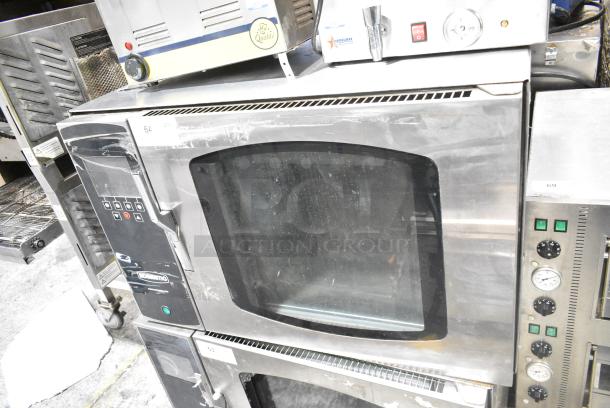 Belshaw Adamatic Mono FG189-UZ84 Stainless Steel Commercial Electric Powered Convection Oven. 208/220 Volts, 1 Phase. - Image 1 of 5