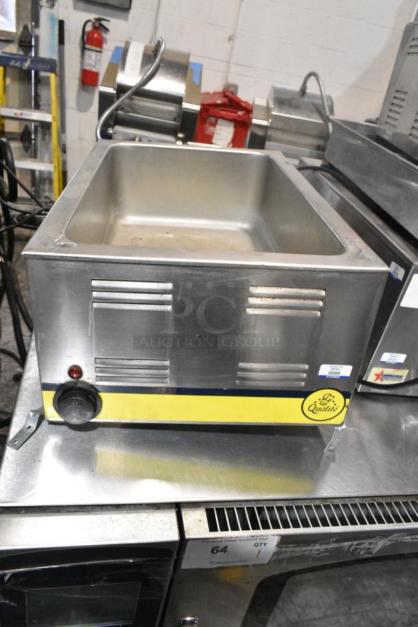 2021 Qualite RDFW-1200NP Stainless Steel Commercial Countertop Food Warmer. 120 Volts, 1 Phase. Tested and Working! - Image 1 of 7