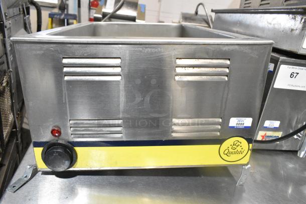 2021 Qualite RDFW-1200NP Stainless Steel Commercial Countertop Food Warmer. 120 Volts, 1 Phase. Tested and Working! - Image 5 of 7
