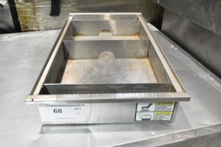Stainless Steel Tray.