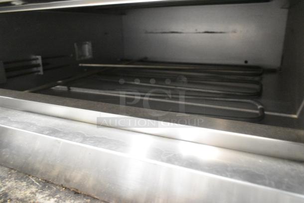 Stainless Steel Commercial Countertop 2 Deck Pizza Oven. Cannot Test Due To Missing Power Cord - Image 4 of 4