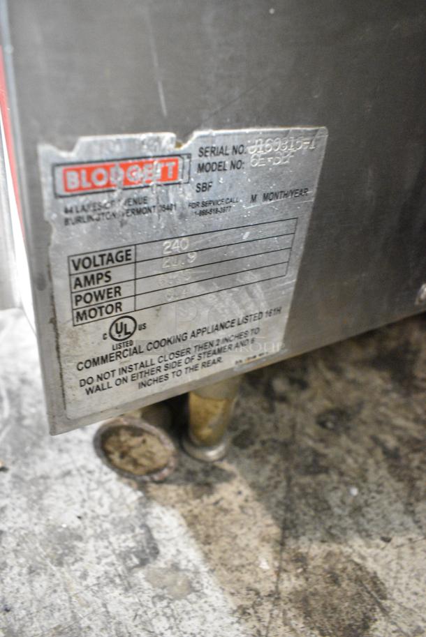 Blodgett 6E-SBF Stainless Steel Commercial Electric Powered Single Deck Steam Cabinet. 240 Volts. - Image 5 of 5