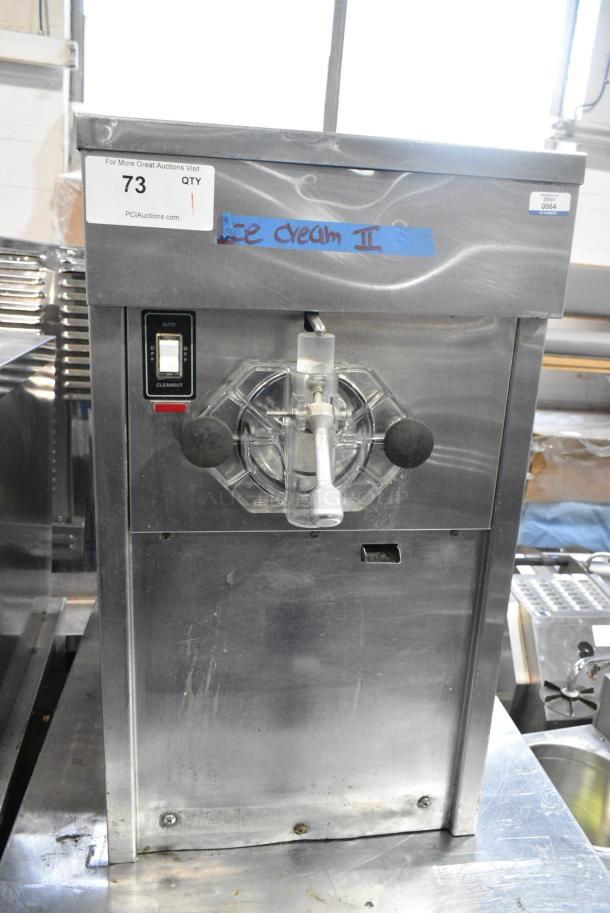 SaniServ A4041N Stainless Steel Commercial Countertop Air Cooled Single Flavor Soft Serve Ice Cream Machine. 208-230 Volts, 1 Phase. - Image 1 of 5