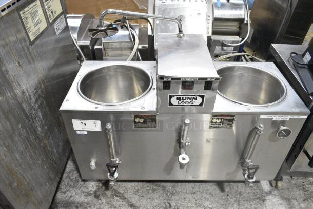 BunnOMatic Stainless Steel Commercial Countertop Coffee Urn. No Lids. - Image 1 of 8
