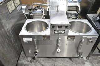BunnOMatic Stainless Steel Commercial Countertop Coffee Urn. No Lids.
