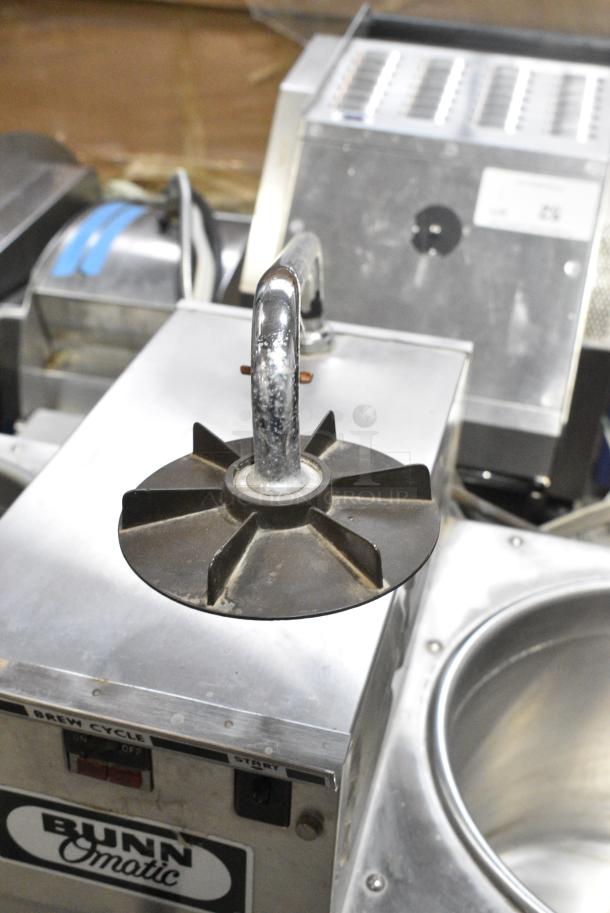 BunnOMatic Stainless Steel Commercial Countertop Coffee Urn. No Lids. - Image 6 of 8