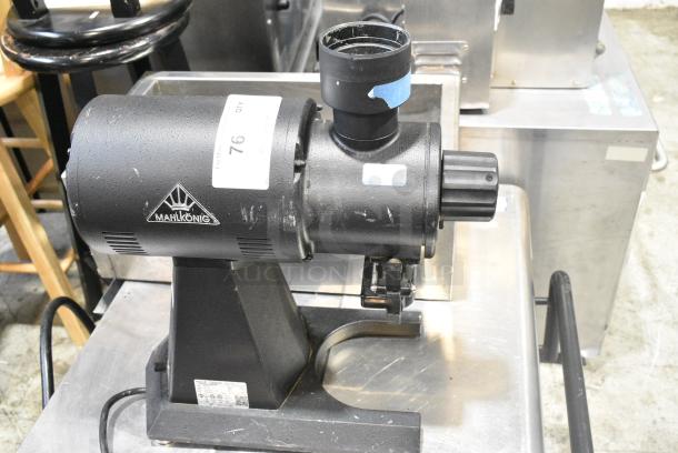 Mahlkonig EK43S Metal Commercial Countertop Black Allround Coffee Bean Grinder Base. 100-120 Volts, 1 Phase. Tested and Working! - Image 1 of 7