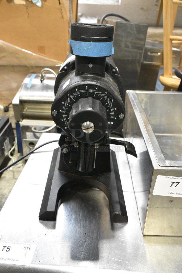 Mahlkonig EK43S Metal Commercial Countertop Black Allround Coffee Bean Grinder Base. 100-120 Volts, 1 Phase. Tested and Working! - Image 2 of 7