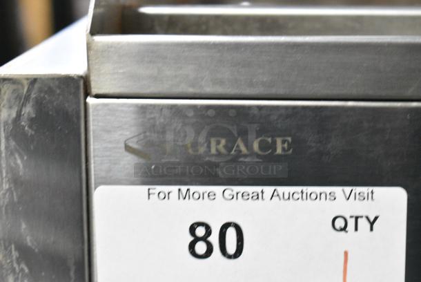 Grace GR-ELG Stainless Steel Commercial Countertop Electric Powered Lava Rock Charbroiler Grill. 220 Volts, 1 Phase. - Image 2 of 6