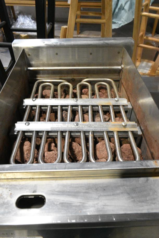 Grace GR-ELG Stainless Steel Commercial Countertop Electric Powered Lava Rock Charbroiler Grill. 220 Volts, 1 Phase. - Image 4 of 6