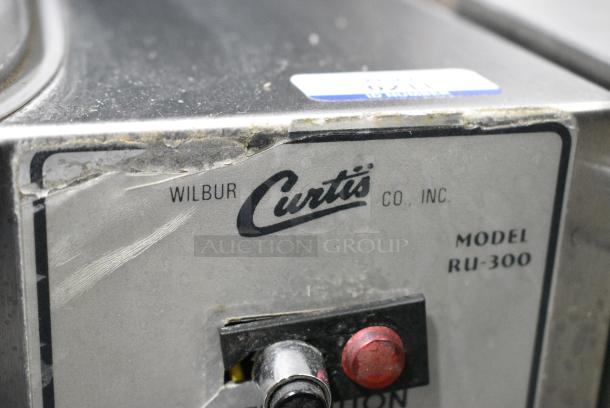 Curtis RU-300 Stainless Steel Commercial Countertop Double Coffee Urn. No Lids. - Image 2 of 8