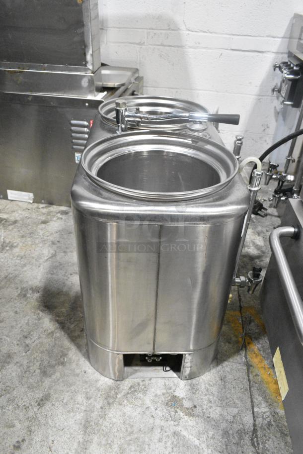 Curtis RU-300 Stainless Steel Commercial Countertop Double Coffee Urn. No Lids. - Image 7 of 8