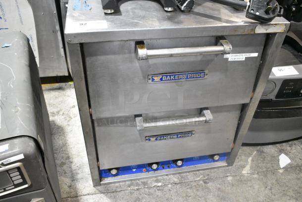 Bakers Pride P44 Stainless Steel Commercial Countertop 2 Deck Pizza Oven w/ Cooking Stones. 208 Volts, 1 Phase. - Image 2 of 8