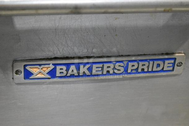 Bakers Pride P44 Stainless Steel Commercial Countertop 2 Deck Pizza Oven w/ Cooking Stones. 208 Volts, 1 Phase. - Image 3 of 8