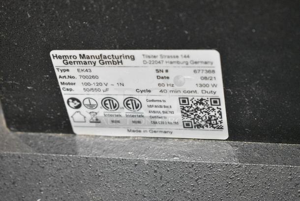 Mahlkonig EK43 Metal Commercial Countertop Black Allround Coffee Bean Grinder Base. 100-120 Volts, 1 Phase. Tested and Working! - Image 7 of 7