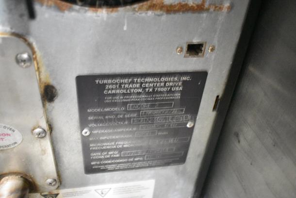 Turbochef Encore 2 Metal Commercial Countertop Electric Powered Rapid Cook Oven. 208/240 Volts, 1 Phase. - Image 5 of 6