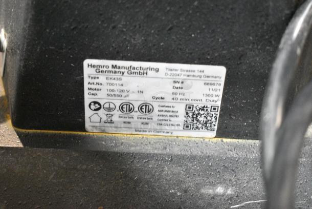 Mahlkonig EK43S Metal Commercial Countertop Black Allround Coffee Bean Grinder Base. 100-120 Volts, 1 Phase. Tested and Working! - Image 7 of 7
