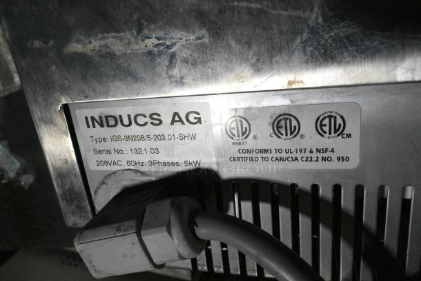 Garland Stainless Steel Commercial Countertop Single Burner Wok Induction Range. 250 Volts, 1 Phase. - Image 2 of 6