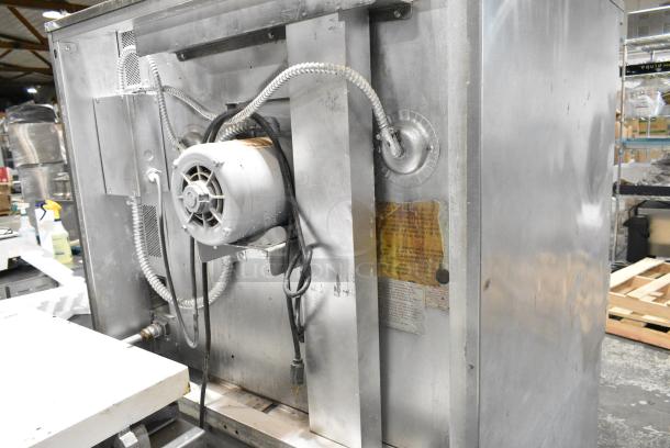 2 Blodgett Stainless Steel Commercial Natural Gas Powered Full Size Convection Oven w/ View Through Doors and Thermostatic Controls on Commercial Casters. 2 Times Your Bid! - Image 10 of 10