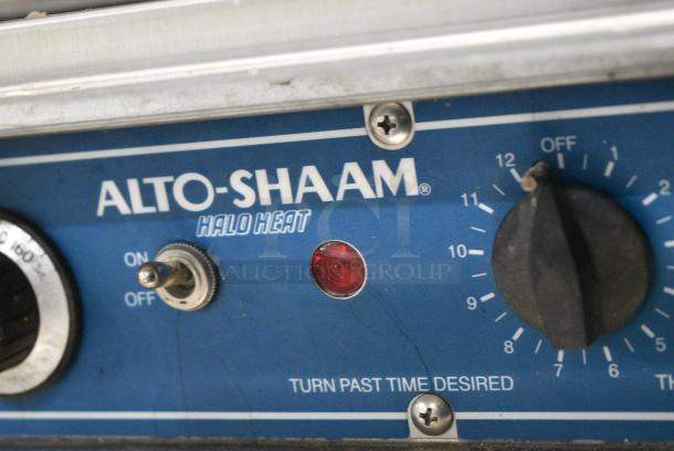 Alto Shaam 1000-TH/II Halo Heat Stainless Steel Commercial Cook N Hold Oven on Commercial Casters. 125 Volts, 1 Phase. Tested and Working! - Image 2 of 8