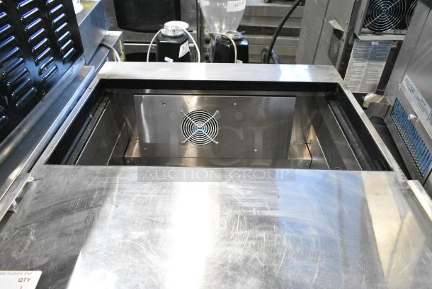 2017 Migali C-SP27-8-HC Stainless Steel Commercial Single Door Undercounter Cooler on Commercial Casters. 115 Volts, 1 Phase. Tested and Working! - Image 4 of 5