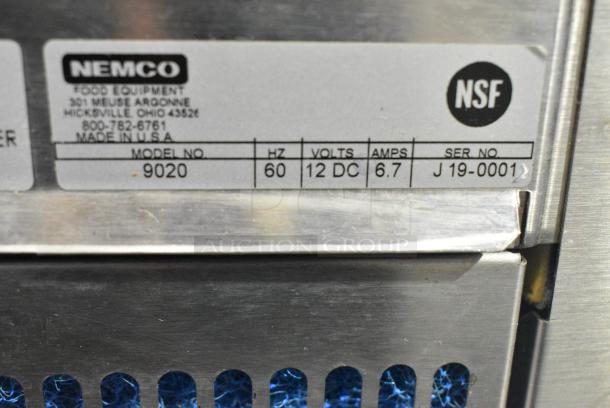 2019 Nemco Stainless Steel Commercial Countertop Cold Condiment Chiller. 120 Volts, 1 Phase. Cannot Test Due To Missing Power Cord - Image 3 of 3