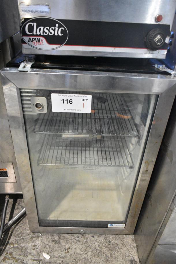 Excellence EMM-3HC Metal Mini Cooler Merchandiser. 115 Volts, 1 Phase. Tested and Powers On But Does Not Get Cold - Image 1 of 4