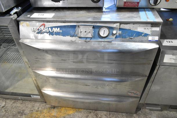 2022 Alto Shaam 500-3D Stainless Steel Commercial 3 Drawer Food Warmer. 120 Volts, 1 Phase. Cannot Test Due To Cut Power Cord - Image 1 of 4