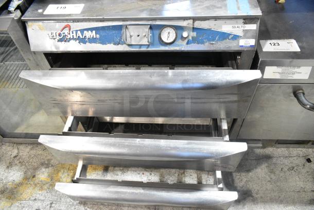 2022 Alto Shaam 500-3D Stainless Steel Commercial 3 Drawer Food Warmer. 120 Volts, 1 Phase. Cannot Test Due To Cut Power Cord - Image 2 of 4