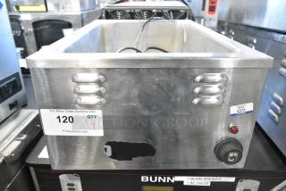 American Permanent Ware W-3V Stainless Steel Commercial Countertop Food Warmer. 120 Volts, 1 Phase. Tested and Working!