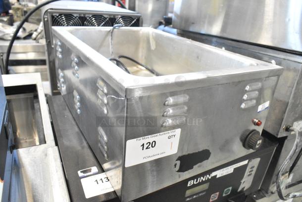 American Permanent Ware W-3V Stainless Steel Commercial Countertop Food Warmer. 120 Volts, 1 Phase. Tested and Working! - Image 2 of 4