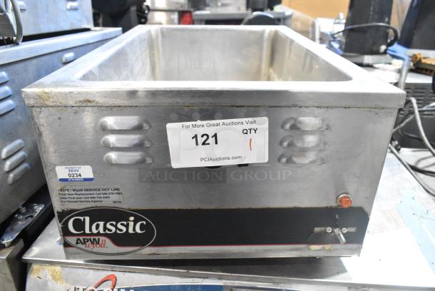 American Permanent Ware W-3V Stainless Steel Commercial Countertop Food Warmer. 120 Volts, 1 Phase. Cannot Test Due To Cut Power Cord - Image 1 of 4
