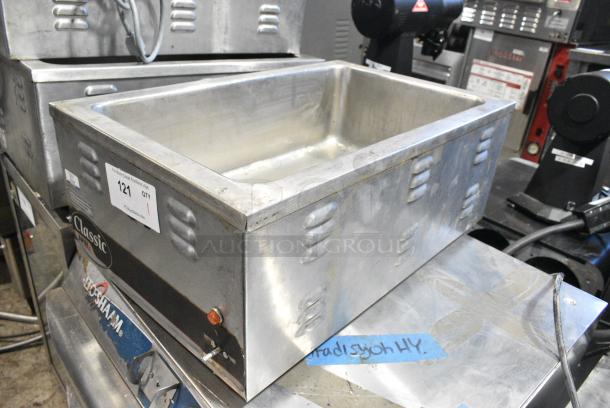 American Permanent Ware W-3V Stainless Steel Commercial Countertop Food Warmer. 120 Volts, 1 Phase. Cannot Test Due To Cut Power Cord - Image 2 of 4