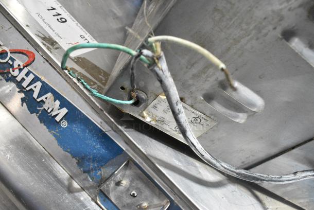 American Permanent Ware W-3V Stainless Steel Commercial Countertop Food Warmer. 120 Volts, 1 Phase. Cannot Test Due To Cut Power Cord - Image 4 of 4