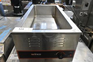 Winco Stainless Steel Commercial Countertop Food Warmer. 120 Volts, 1 Phase. Tested and Working!
