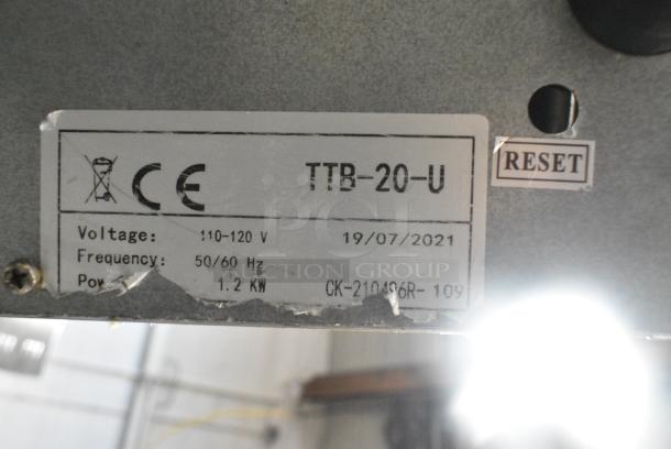 PrepLine TTB-20-U Stainless Steel Commercial Countertop Food Warmer. 120 Volts, 1 Phase. Tested and Powers On But Does Not Get Warm - Image 3 of 3