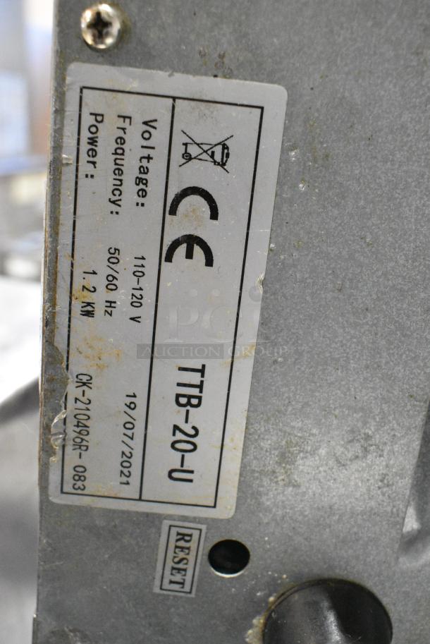 PrepLine TTB-20-U Stainless Steel Commercial Countertop Food Warmer. 120 Volts, 1 Phase. Tested and Working! - Image 3 of 4