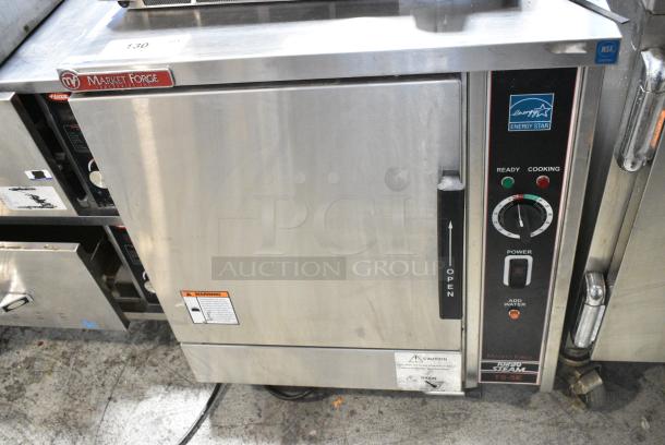 Market Forge TS-5E Turbo Steam Stainless Steel Commercial Countertop Electric Powered Single Deck Steam Cabinet. 208 Volts, 1/3 Phase. - Image 1 of 7