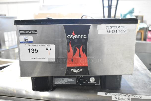 Vollrath 1001 Stainless Steel Commercial Countertop Food Warmer. 120 Volts, 1 Phase. Tested and Working! - Image 1 of 4