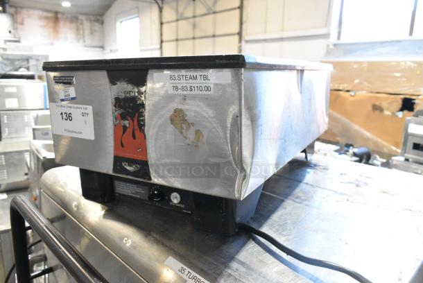 Vollrath 1001 Stainless Steel Commercial Countertop Food Warmer. 120 Volts, 1 Phase. Tested and Working! - Image 2 of 5
