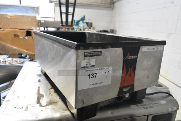 Vollrath 1001 Stainless Steel Commercial Countertop Food Warmer. 120 Volts, 1 Phase. Tested and Working! - Image 2 of 4
