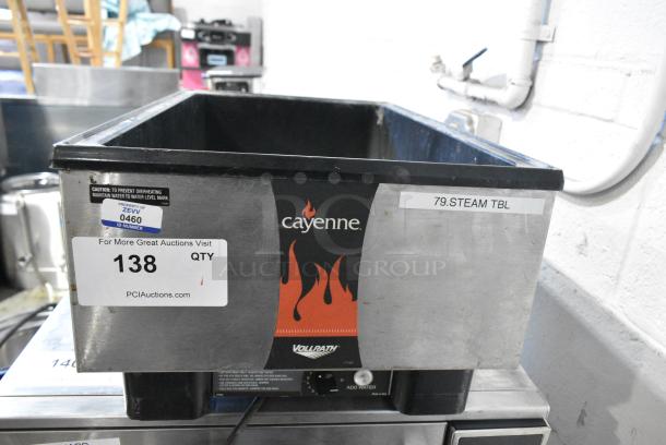 Vollrath 1001 Stainless Steel Commercial Countertop Food Warmer. 120 Volts, 1 Phase. Tested and Working! - Image 1 of 4