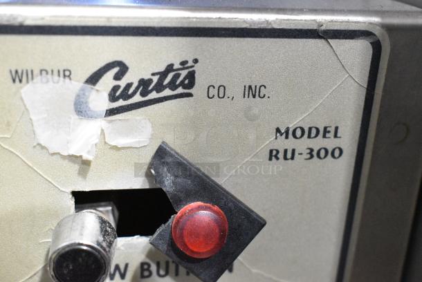 Curtis RU-300 Stainless Steel Commercial Countertop Double Coffee Urn. No Lids. - Image 5 of 5
