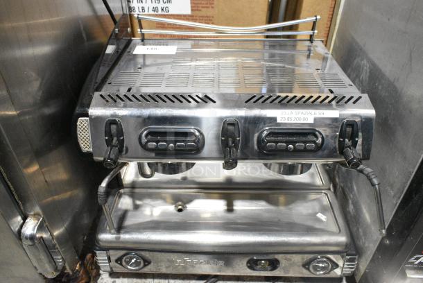 La Spaziale Stainless Steel Commercial Countertop 2 Group Espresso Machine w/ 2 Steam Wands. 208 Volts, 1 Phase. - Image 1 of 4