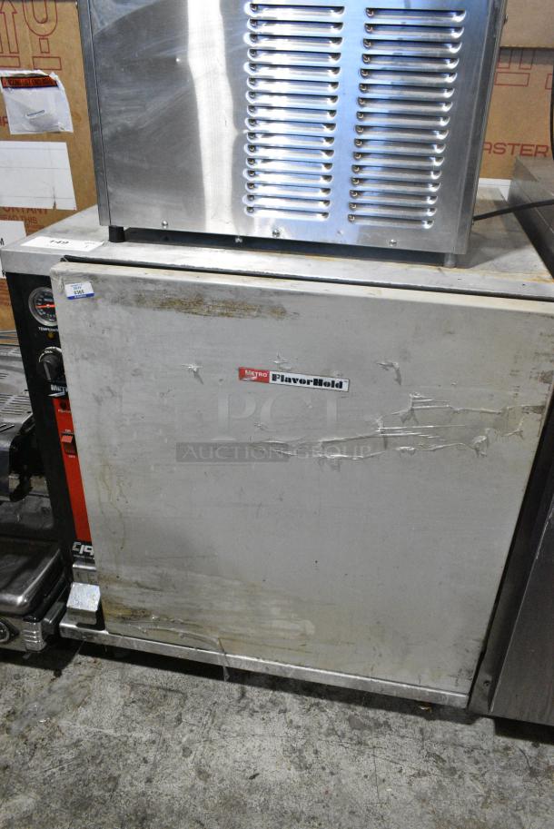 Metro FlavorHold C190 Metal Commercial Heated Holding Cabinet w/ Commercial Casters. 120 Volts, 1 Phase. Tested and Working! - Image 1 of 5