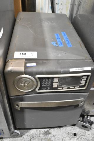 Turbochef NGO Metal Commercial Countertop Electric Powered Rapid Cook Oven. 208/240 Volts, 1 Phase.