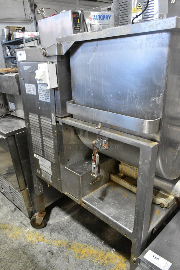 Hollymatic GMG 180A Stainless Steel Commercial Floor Style Meat Mixer on Commercial Casters. 208/250 Volts, 1 Phase. - Image 2 of 10