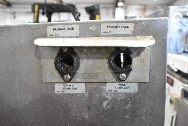 Hollymatic GMG 180A Stainless Steel Commercial Floor Style Meat Mixer on Commercial Casters. 208/250 Volts, 1 Phase. - Image 8 of 10