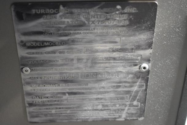 Turbochef NGO Metal Commercial Countertop Electric Powered Rapid Cook Oven. 208/240 Volts, 1 Phase. - Image 4 of 4