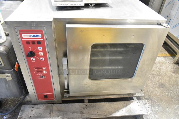 Blodgett Combi Stainless Steel Commercial Countertop Combi Convection Oven w/ View Through Door and Metal Oven Racks. - Image 1 of 7